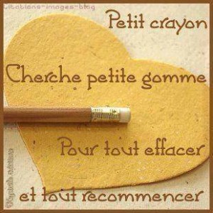 crayon gomme